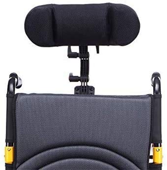 Repose-tête fauteuil roulant réglable universel et coussin oreiller cervical PU - 2