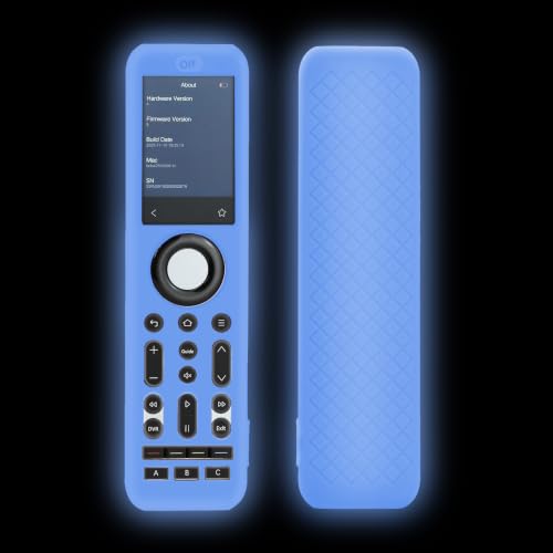 Image of LEFXMOPHY Cover for SofaBaton X2 Universal Remote, Silicone Case Glow in Dark - Blue