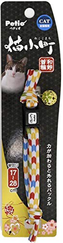 ペティオ 首輪 猫小町 和鈴カラー 矢がすり