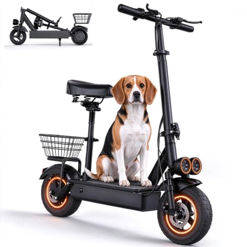SmileCity GT12 Electric Scooter with Seat