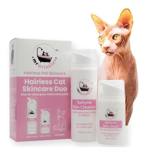 Skin Care Duo for Hairless Cats