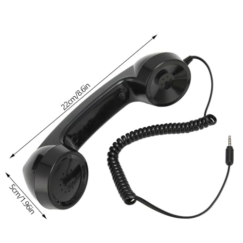 Combiné de téléphone rétro contre les radiations des mobiles - 5