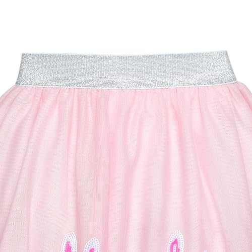 Image of Sunny Fashion Girls Skirt Egg Hunting Bag Pink Easter Hunter Rabbit Bunny Spring