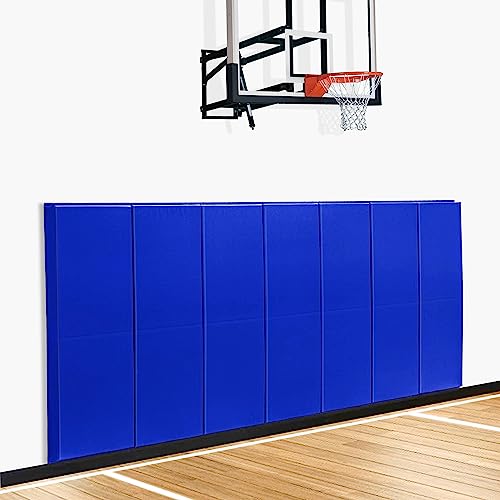 Gym Wall Padding Basketball Court Wall Protector Removable 2 Thick High-Density Protective Pads for Wall-Mounted Basketball Hoop Garage Basement High Elasticity & Tear-Resistant 60 Lx20 W