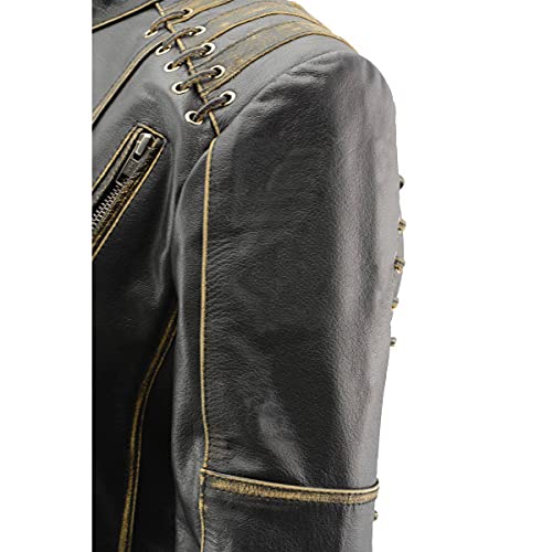 Image of Milwaukee Leather Women's 'Sporty and Elegant' Scooter Style Motorcycle Leather Rider Jacket