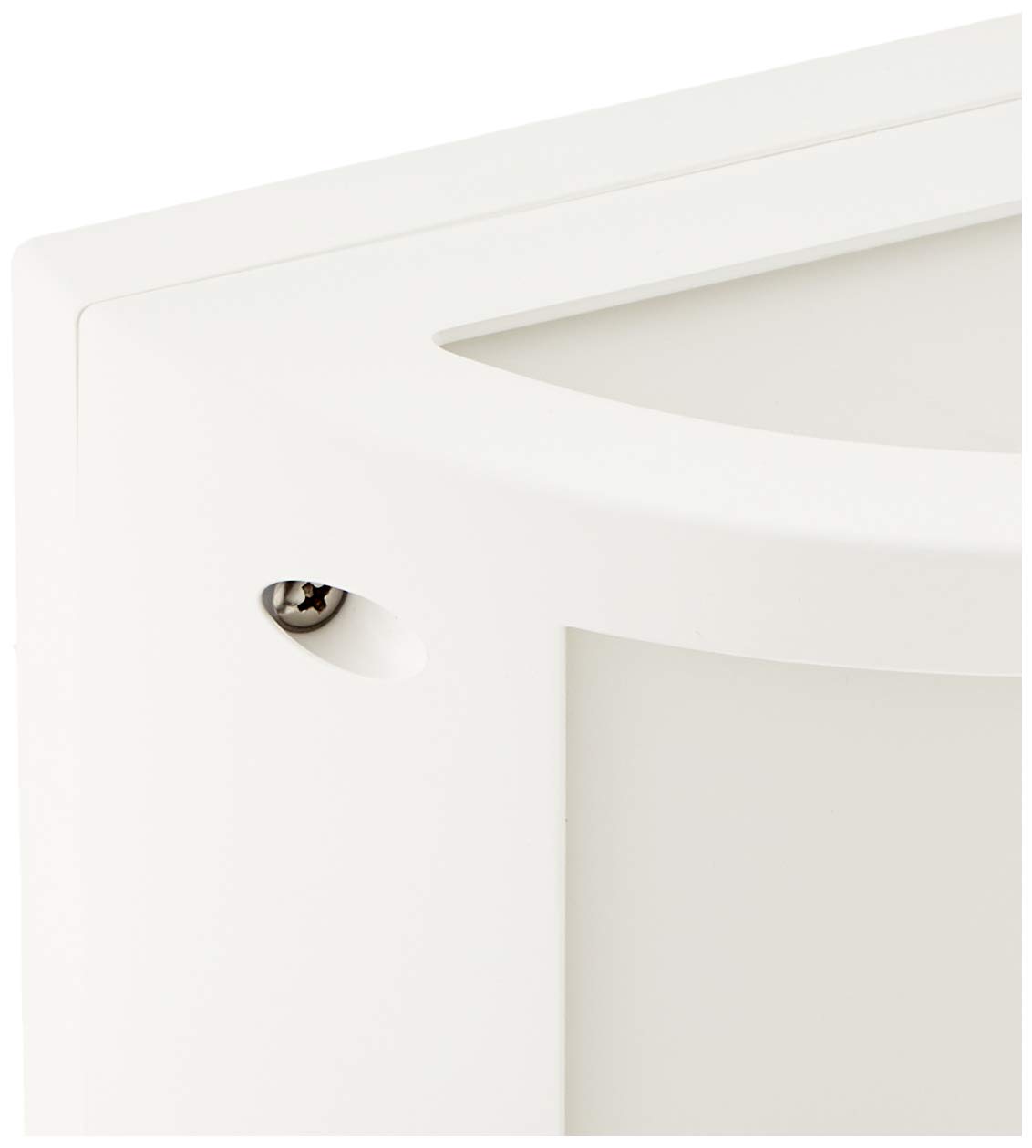 Reality Leuchten Kendal R22151131 Applique murale d'extérieur en plastique blanc avec LED 12 W