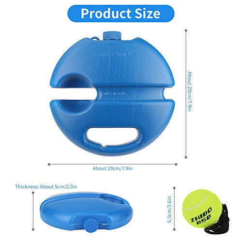 Achort Tennis Trainer Rebound Ballen met koord en 2 trainingsbal Touw Praktijk Tool Training Sport Oefening Basis voor… - Image 6