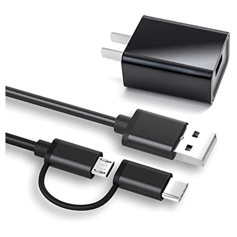 Mirco USB C Fast Charger Charging Cable Cord Compatible for Onn Wireless Headphone Earbuds, Remarkable 1/2 Tablet, Onn. Tablet, Samsung Galaxy Tablet Cover