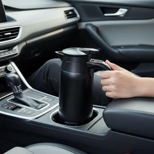 Jiawu Tetera Eléctrica Portátil 800ml Acero Inoxidable miniatura 2