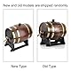 3L Eiche Holz Weinfass Retro Holzmaserung Eiche Holz Wein Eimer Behälter Wein Brandy Whisky Bourbon Tequila Eiche Fass mit Wasserhahn