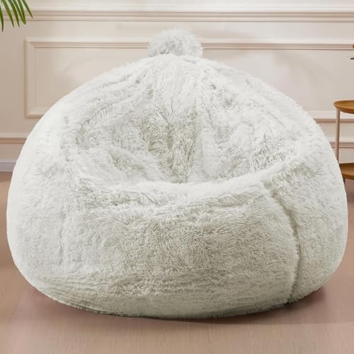 GWFBLID Puff Gigante de Piel Sintética