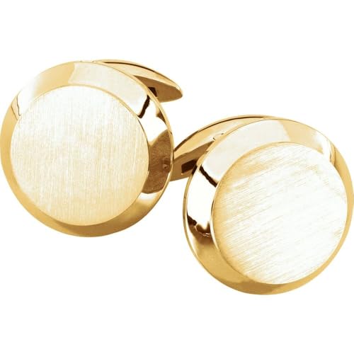Sonia Jewels Solid 18k Mancuernillas Para Hombre