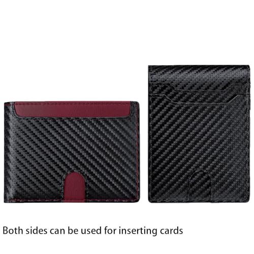 VANNANBA Wallets for Men 14 Card Holder Slim mens Rfid blocking Leather wallet 2 ID Window Bifold Card Wallet,with Gift Box2