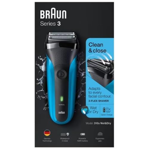 Rasoir électrique Braun Series 3 anti irritation pour peau sensible