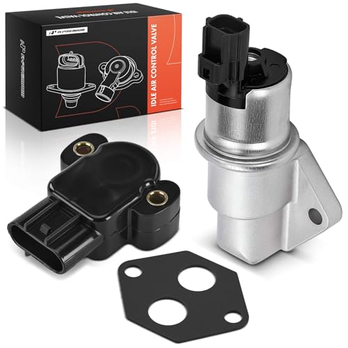 A-Premium Idle Air Control Valve IAC + Throttle Position Sensor TPS Compatible with Ford Taurus 2001-2007, Ranger 2003-2008 & Mazda B3000 2004-2008 & Mercury Sable 2001-2005, 3.0L
