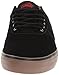 Lakai Men's Manchester Lean-M, Black/Gum Suede, 5.5 M US