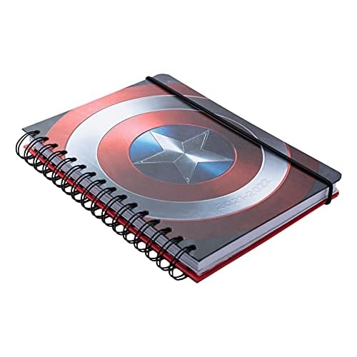 Grupo Erik Grup Erik Marvel - Agenda escolar 2021-2022, semana vista, 12 meses desde Agosto de 2021 a Julio de 2022, formator A5, producto con licencia oficial
