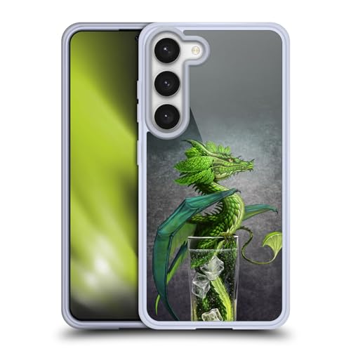 Funda de gel suave compatible con Samsung Galaxy S23 5G dragón verde Stanley Morrison