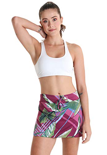 Shorts Saia Persist - Vinho/Verde Musgo GG