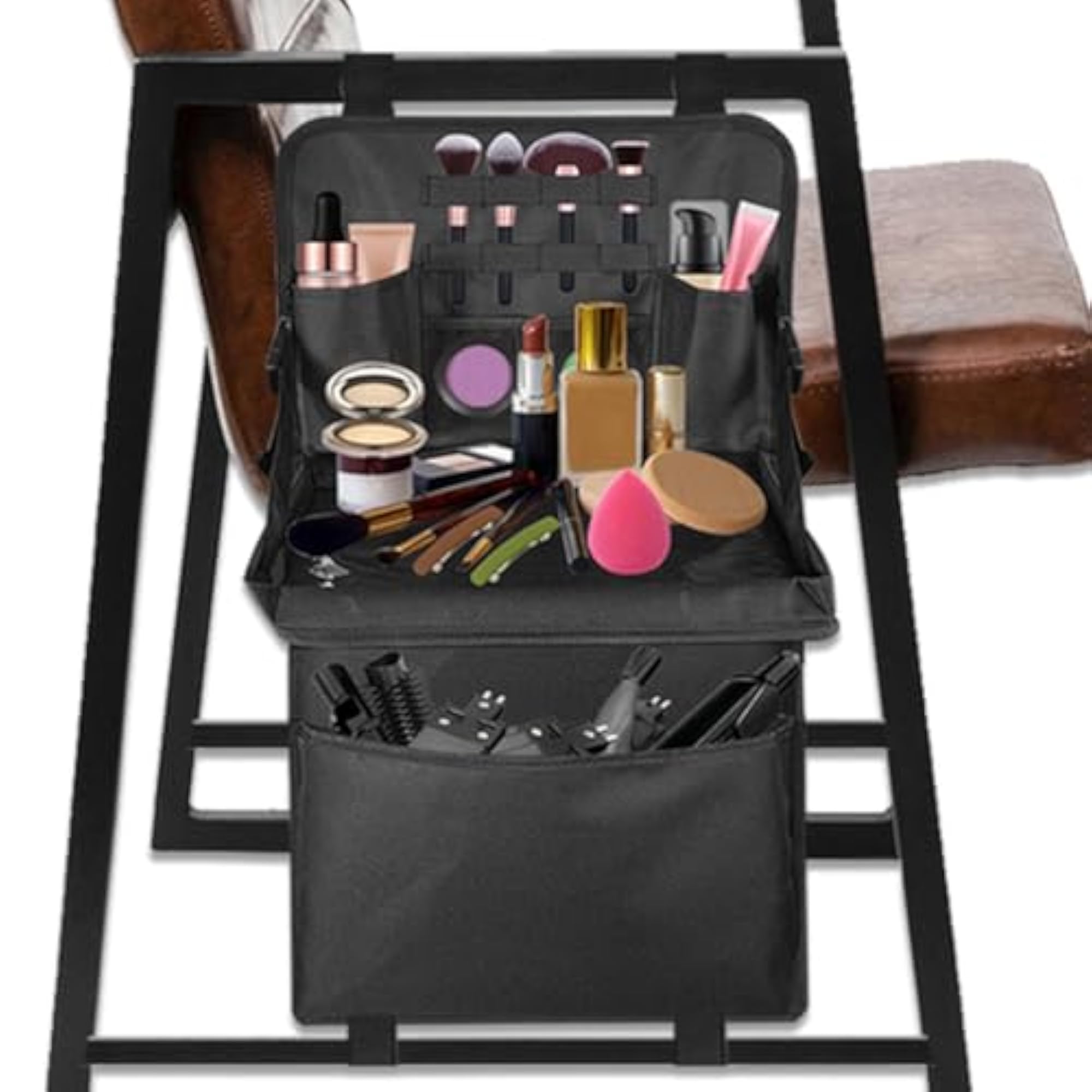 Beauty Tool Storage Bag, Compact Large Capacity Makeup Organizer