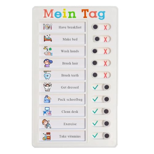 Checklist Board, Stick-On Task List, Aufgabenliste zum Aufkleben,...
