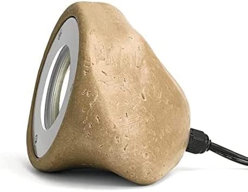 Kichler 28318 Landscape --- 5 Watt Faux Rock Hardwired Low Voltage MR16 LED Spot Light - 200 Lumens - GU5.3 Base -12 Volt - Bulb Included! (1 Fixture)