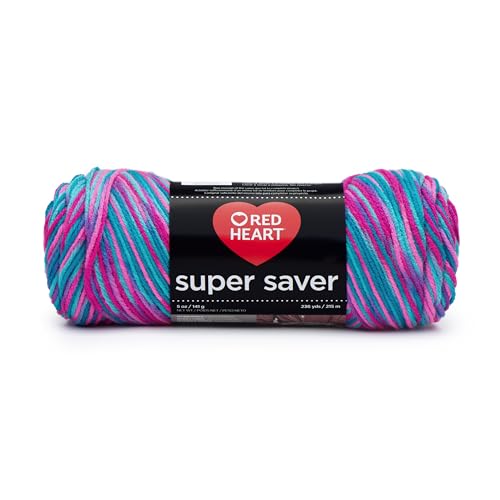 Image of Red Heart Super Saver Economy Yarn, Bonbon Print