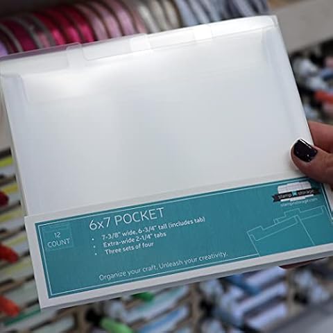 Stamp-n-Storage Storage Pockets for Craft Organization Cover