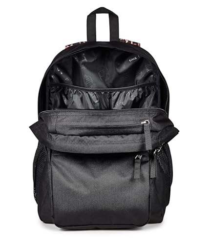 Image of JanSport Big Plans Backpack, Animal Illustion Con Black /Black /Tan /Black