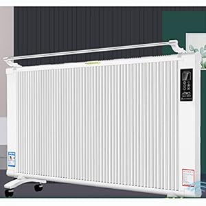 Elektrische Verwarming Verwarmingsconvector Draagbare Koolstofvezelverwarmer Elektrische Verwarming Elektrische Radiator Slaapkamer Woonkamer Wintercadeau Ventilatorkachel,2200W-White