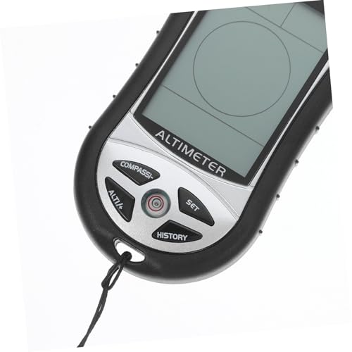 Yardwe compas numérique portable noir avec baromètre électronique de mesure - 3