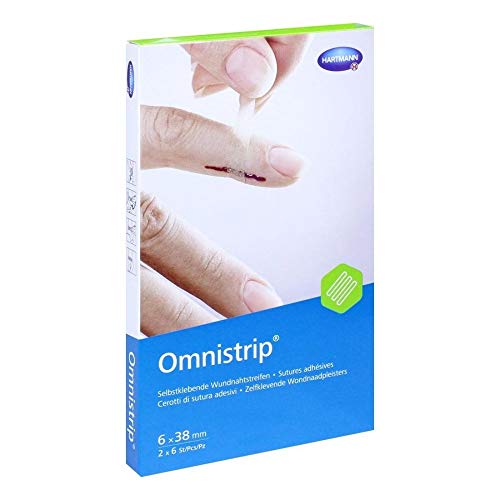OMNISTRIP Wundnahtstreifen 6x38 mm 2 St Pflaster