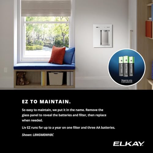 Image of Elkay Liv EZ LBWDM0BKBC Built-in Filtered Water Dispenser