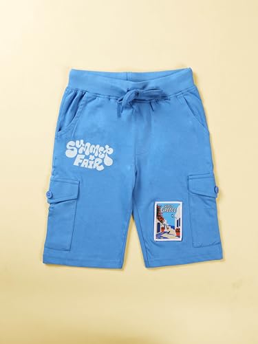 Image of KiddoPanti Boys Knee Length Cargo Short