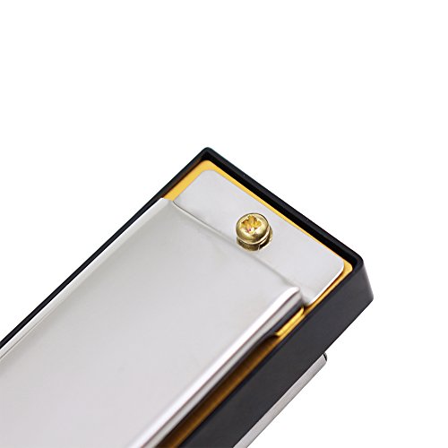 KKmoon 24 buracos Tremolo gaita boca órgão chave de C para alunos iniciantes