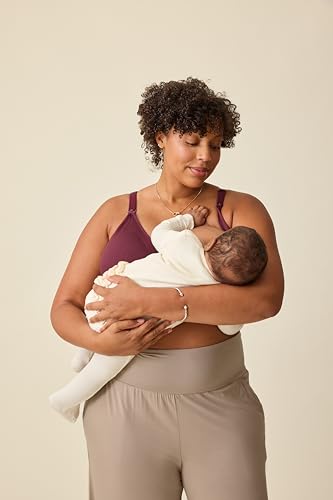 Image of Kindred Bravely Simply Sublime Nursing Bra, Wireless Maternity Bra | Adjustable straps, one hand clip-down cups, removable padding, wire free support, fits wearable pumps for postpartum