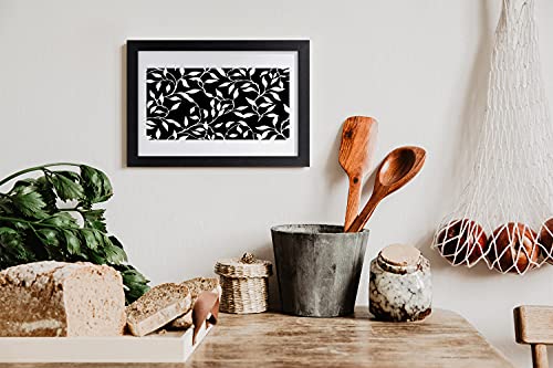 Affiche avec cadre 30x20 cm en MDF Tulup Abstraction Graphic