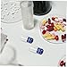 Outanaya 20-Piece Travel Pill Bottles Caps Refillable Empty Plastic Medicine Containers for Small Pills Portable Vial Holders for Travel and Organization