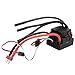 Alomejor 120A RC Brushless ESC Waterproof Electronic Speed Controller ESC for 1/8 1/10 RC Car