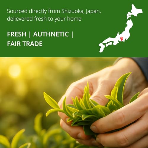 Image of Hermit - Ceremonial Matcha Tea Powder | Supreme Ceremonial Grade | 100% Pure Japanese Matcha Green | Sourced from Shizuoka, Japan | Net Weight: 30 Grams