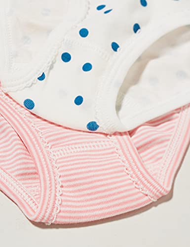 Petit Bateau Girls' Heart Print Briefs - 3-Pack STYLE A028F SIZES 2-12 YEARS4