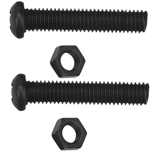 Image of 2-Pack 0455403 Screw w /Jam Nut Throttle Stop, Replaces 0451788, Compatible with Polaris Sportsman 90 /110, Outlaw 50 /90 /110, Predator 50 Vehicle