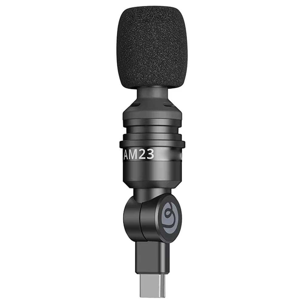 Amazon.co.jp: ikafxn Type-C Mini Mic 360°総誘導コンデンサーマイク