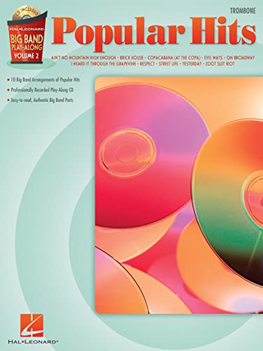 Popular Hits - Trombone: Big Band Play-Along Volume 2 (Hal Leonard Big Band Play-Along)
