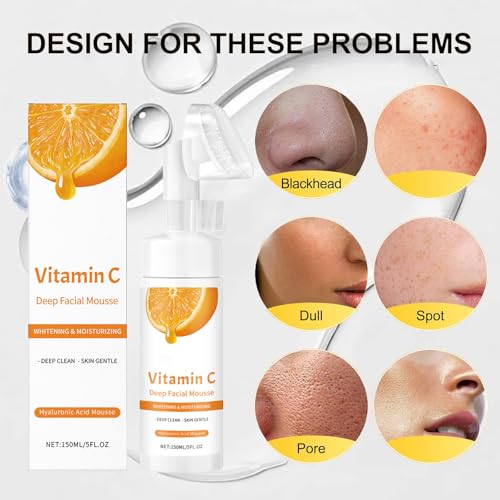Mousse Visage Vitamine C pour un Rituel Douceur et Éclat Matinal - 2