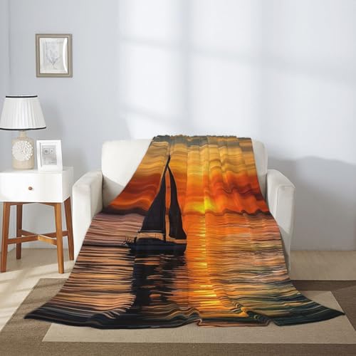 Couverture polaire en flanelle douce et durable pour lit et voyage - 8