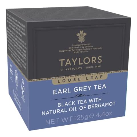 Taylors of Harrogate Earl Grey Loose Leaf Cover