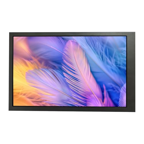 Image of VSDISPLAY 8'' Portable LCD Monitor 1280x800 Resolution with Mini H /D Input | Supports Image 180 Rotate Mirror Display,Tempered Glass Protection, Lightweight with Bracket