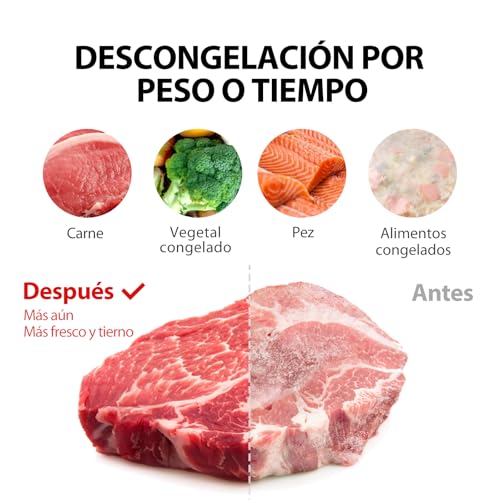 Microondas Toshiba MW2-MM20P(BK) 20L, independiente, 800W, 5 niveles de potencia, con fácil descongelación, iluminación LED interior, color negro - imagen 4