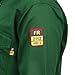 Flame Resistant FR Shirt - 100% C - Light Weight (3X-Large, Bottle Green)